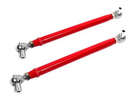 BMR 82-02 3rd 4th Gen F-Body Camaro Double Adj. DOM Lower Control Arms Rod Ends - Red Online now