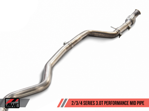 AWE Tuning BMW F22 M235i Performance Mid Pipe on Sale