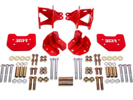 BMR 79-04 Mustang Rear Coilover Conversion Kit w  Control Arm Bracket - Red For Sale