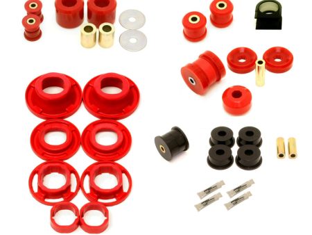 BMR 12-15 5th Gen Camaro Street Version Total Suspension Bushing Kit (BK041 BK021 BK022) - Black Red Discount