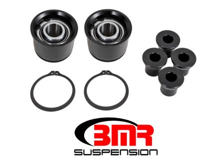 BMR 15-17 S550 Mustang Premium Rear Lower Control Arm Bearing Kit - Black on Sale