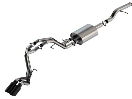 Borla 21-22 Chevrolet Tahoe 5.3L V8 AT 2 4WD Touring Cat-Back Exhaust (Black Chrome) Online Sale