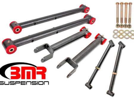 BMR 64-67 A-Body Non-Adj. Rear Suspension Kit - Black Hammertone Supply