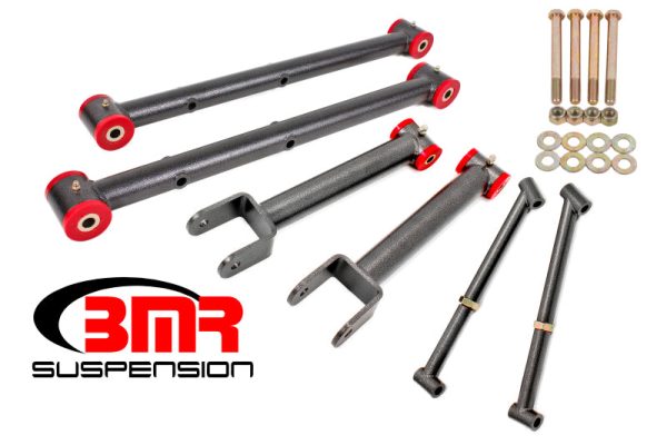 BMR 64-67 A-Body Non-Adj. Rear Suspension Kit - Black Hammertone Supply