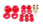 BMR 10-15 5th Gen Camaro Pro Version Rear Cradle Bushing Kit (BK024 BK029) - Red For Cheap