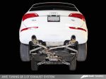 AWE Tuning Audi 8R Q5 2.0T Touring Edition Exhaust - Polished Silver Tips Sale