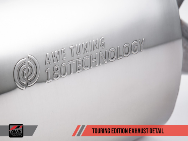 AWE Tuning Mk6 GLI 2.0T - Mk6 Jetta 1.8T Touring Edition Exhaust - Diamond Black Tips on Sale