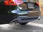 AWE Tuning Audi B8 A4 Touring Edition Exhaust - Dual Outlet Polished Silver Tips on Sale