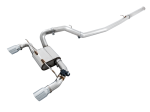 AWE Tuning Ford Focus RS SwitchPath Cat-back Exhaust - Chrome Silver Tips Discount