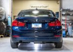 AWE Tuning BMW F30 320i Touring Exhaust w Performance Mid Pipe - Diamond Black Tip (90mm) Online