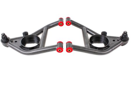 BMR 67-69 F-Body Non-Adj. Lower A-Arms (Polyurethane) - Black Hammertone Supply