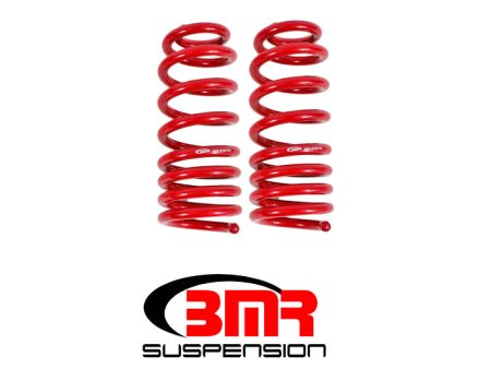 BMR 93-02 F-Body Front Handling Version Lowering Springs - Red on Sale