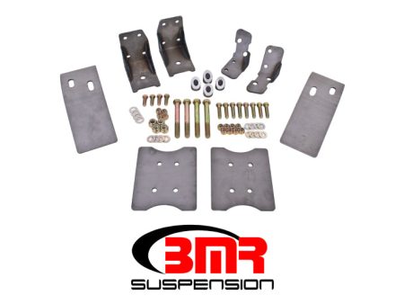 BMR 79-04 Fox Mustang Torque Box Reinforcement Plate Kit (TBR002 And TBR003) - Natural Hot on Sale