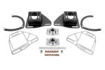 BMR Suspension 82-92 Chevy Camaro Caster Camber Plates w  Lockout Plates - Black Hammertone Online