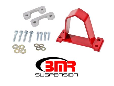 BMR 16-17 6th Gen Camaro Front Driveshaft Safety Loop - Red Sale