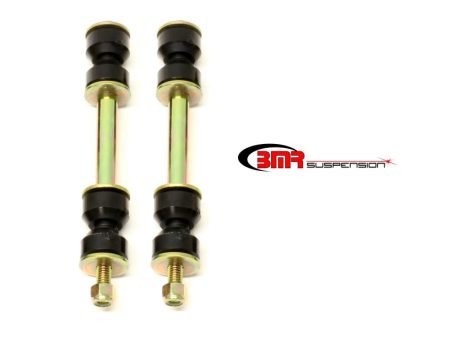 BMR 70-81 2nd Gen F-Body 2.875in Front Sway Bar End Link Kit - Black Online Sale