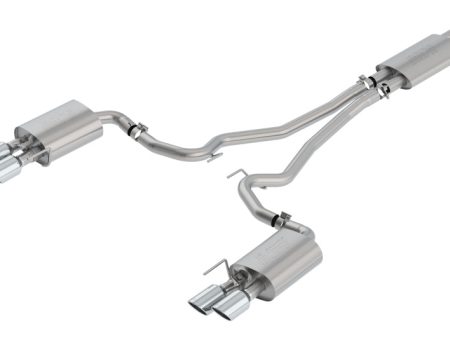 Borla 2018-2022 Ford Mustang GT Cat-Back Exhaust System Touring- Rolled Polished Tips Online now