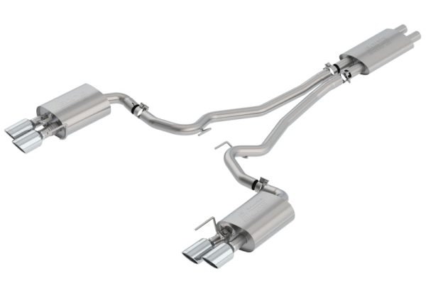 Borla 2018-2022 Ford Mustang GT Cat-Back Exhaust System Touring- Rolled Polished Tips Online now