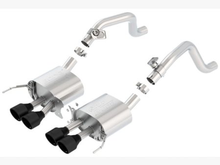 Borla 14-17 C7 Corvette Stingray Axle-Back ATAK Exhaust 2.75in to Muffler Dual 2.0in Out 4.25in Tip For Cheap