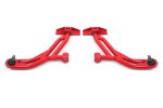 BMR 10-14 Ford Mustang   Shelby GT500 Non-Adj. Lower A-Arms (Poly Delrin) - Red For Discount