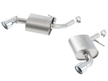 Borla 16-17 Chevy Camaro 3.6L V6 Single Split Rear Exit ATAK Axle-Back Exhaust on Sale