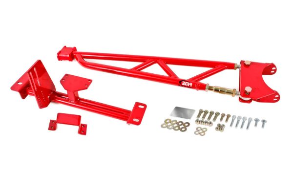 BMR 93-02 F-Body w o DSL Torque Arm Tunnel Mount (For Stock Exhaust) - Red For Sale