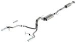 Borla F-150 2021 5.0L 4dr CC SB EC STB Lariat KR Platinum LTD 3 2.25 SRE Cat-Back Touring CHR Tips Online Sale