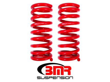 BMR 67-69 1st Gen F-Body Small Block Front Lowering Springs - Red For Discount