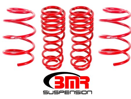 BMR 07-14 Shelby GT500 Lowering Springs (Set Of 4) - Red Online Sale