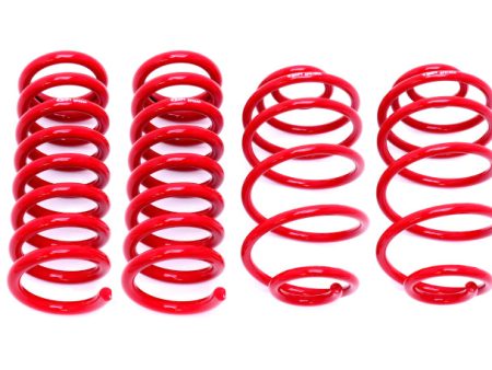 BMR 67-72 A-Body Lowering Spring Kit (Set Of 4) - Red For Discount