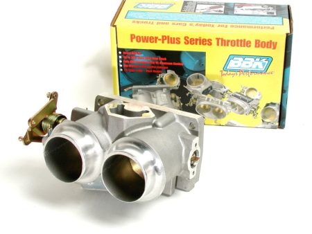 BBK 87-96 Ford F Series Truck RV 302 351 Twin 61mm Throttle Body BBK Power Plus Series Online now