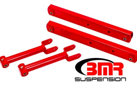 BMR 64-67 A-Body Non-Adj. Rear Suspension Kit - Red Fashion