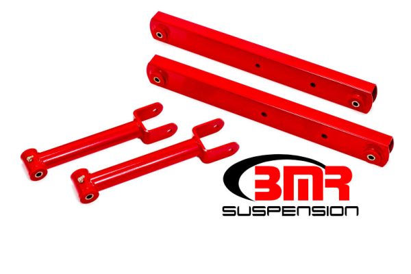 BMR 64-67 A-Body Non-Adj. Rear Suspension Kit - Red Fashion