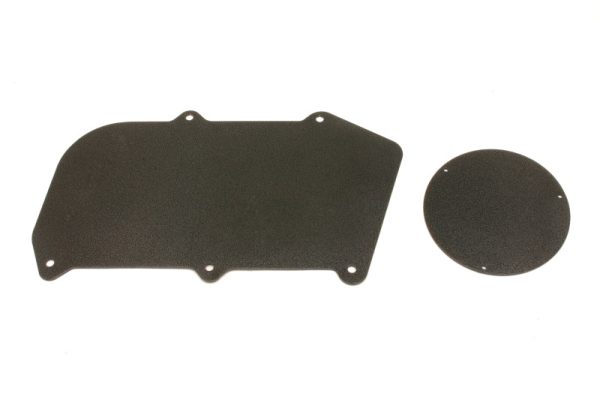 BMR 64-72 A-Body Heater Delete Panel Aluminum (Non-A C Vehicles Only) - Black Hammertone Sale