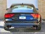 AWE Tuning Audi C7 A7 3.0T Touring Edition Exhaust - Quad Outlet Diamond Black Tips Hot on Sale