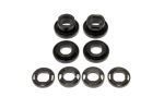 BMR 08-09 Pontiac G8 Rear Cradle Street Version Bushing Kit (Elastomer) - Black Hot on Sale