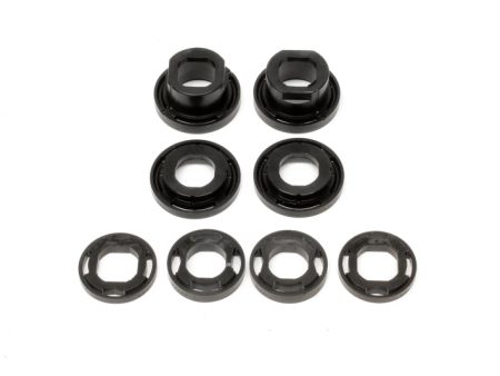 BMR 08-09 Pontiac G8 Rear Cradle Street Version Bushing Kit (Elastomer) - Black Hot on Sale