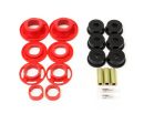 BMR 12-15 5th Gen Camaro Street Version Rear Cradle Bushing Kit (BK001 BK040) - Black Red Supply