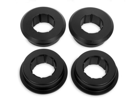 BMR 08-18 Dodge Challenger Rear Lower Delrin Control Arm Bushing Kit - Black Online now