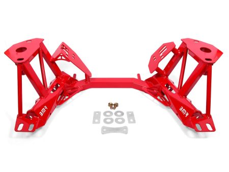 BMR 79-95 Ford Mustang K-Member Premium Version w Spring Perches - Red Online