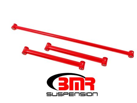 BMR 82-02 3rd Gen F-Body Non-Adj. Rear Suspension Kit (Polyurethane) - Red Online Sale