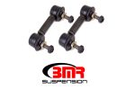 BMR 10-11 5th Gen Camaro Rear Sway Bar End Link Kit - Black Fashion