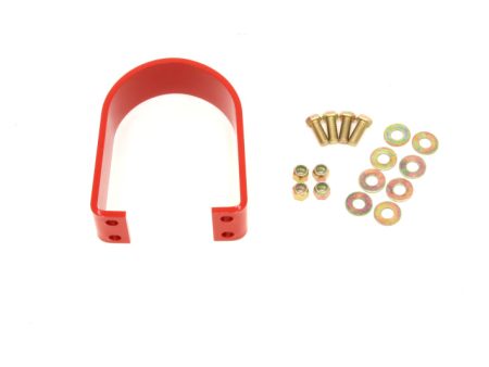 BMR 05-14 S197 Mustang BMR Rear Tunnel Brace Loop Upgrade - Red Online Hot Sale