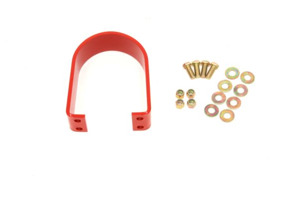 BMR 05-14 S197 Mustang BMR Rear Tunnel Brace Loop Upgrade - Red Online Hot Sale