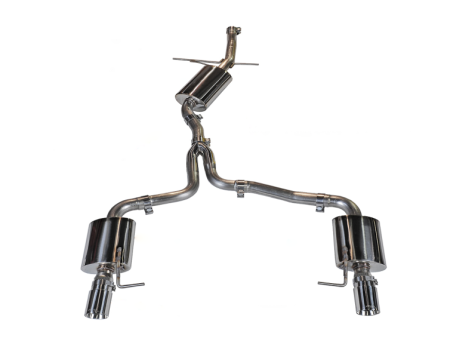 AWE Tuning Audi B8.5 All Road Touring Edition Exhaust - Dual Outlet Polished Silver Tips For Discount