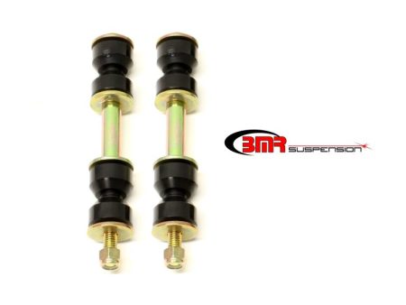 BMR 67-69 1st Gen F-Body 1.875in Front Sway Bar End Link Kit - Black Online now