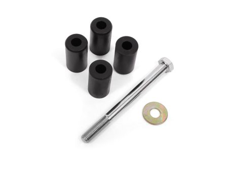 BMR 15-18 Ford Mustang S550 Rear Cradle Bushing Kit w  Centering Sleeves- Black Online now