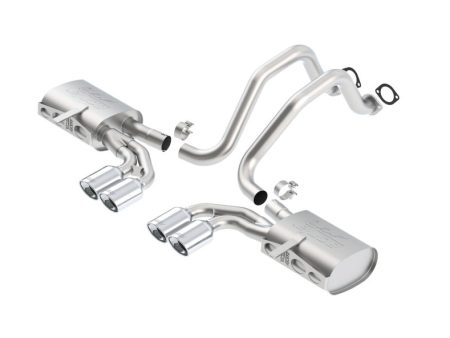 Borla 97-04 Chevrolet Corvette 5.7L 8cyl ATAK SS Catback Exhaust Hot on Sale