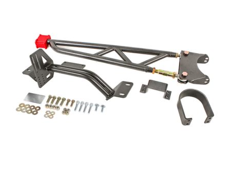 BMR 93-02 F-Body w  DSL Torque Arm Tunnel Mount (For Long Tube Headers) - Black Hammertone For Discount