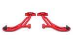 BMR 10-14 Ford Mustang   Shelby GT500 Non-Adj. Lower A-Arms (Poly Delrin) - Red For Discount